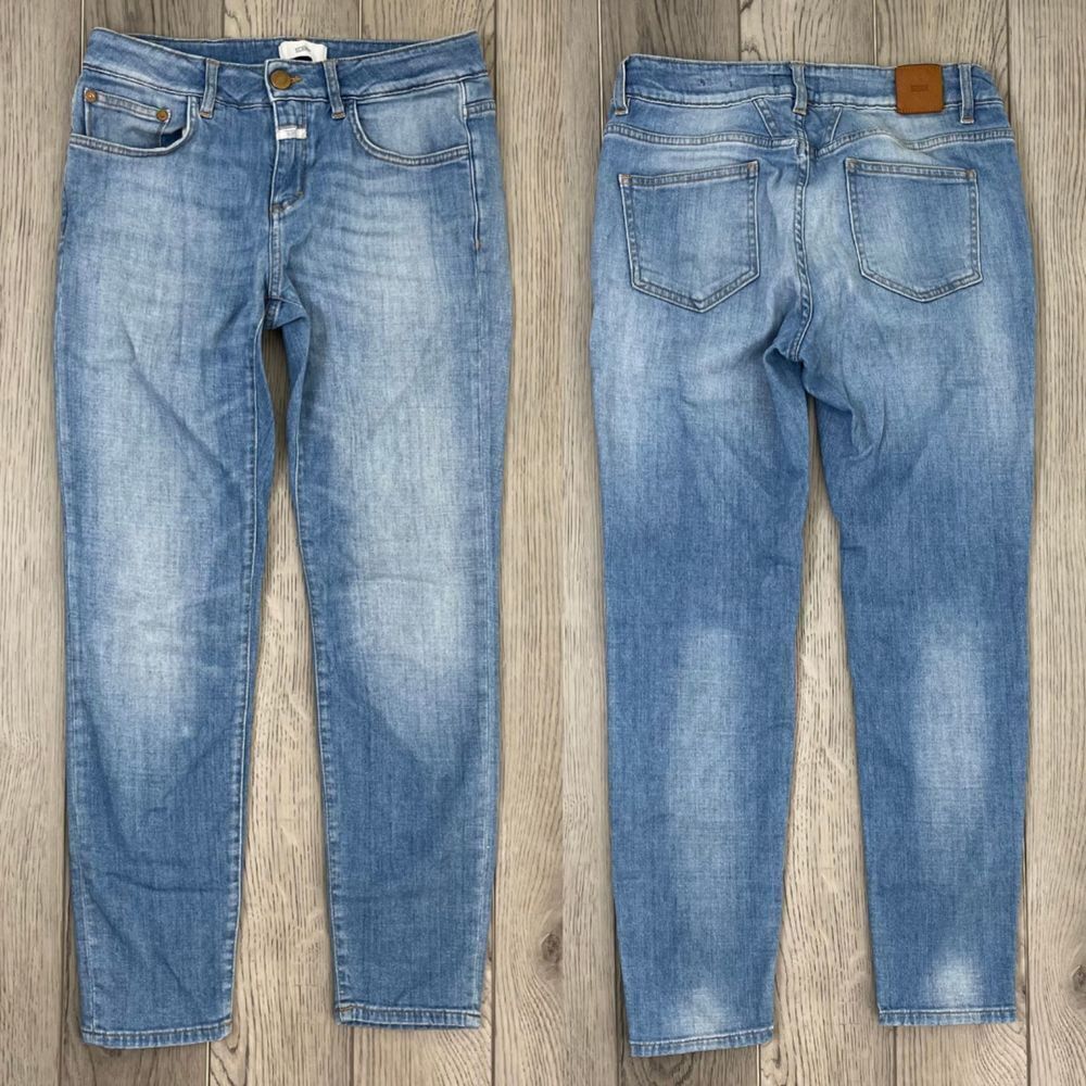 Closed Baker Woman Size 28 Italy Skinny Leg Ankle Denim Cotton Jeans Casual